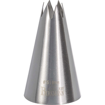 Насадка для крему, 0,9 см, # 15 RBV Birkmann
