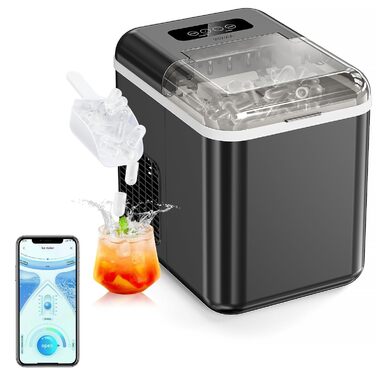 Маленький льодогенератор 1,3 л 105 Вт Eicnr