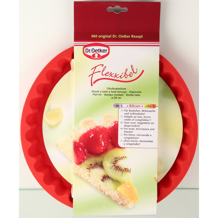 Форма для випічки торта силіконова Ø 28 см Flexxibel Dr. Oetker
