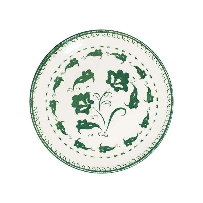 Тарілка мілка ID Fine Eden 25 см green - TVL25DZ-ID1029