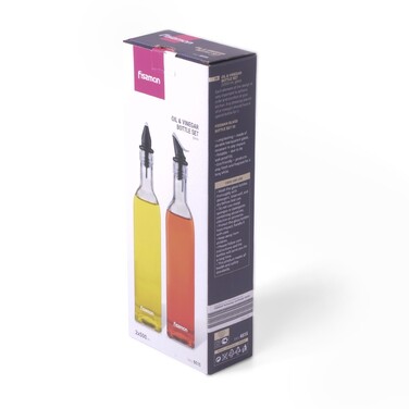 Набір пляшок для олії та оцту Fissman 2х500 мл (6515)