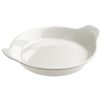 Блюдо с ручками Revol, круглое, белое, 0,2 л, диам. 15 см, h 3,5 см