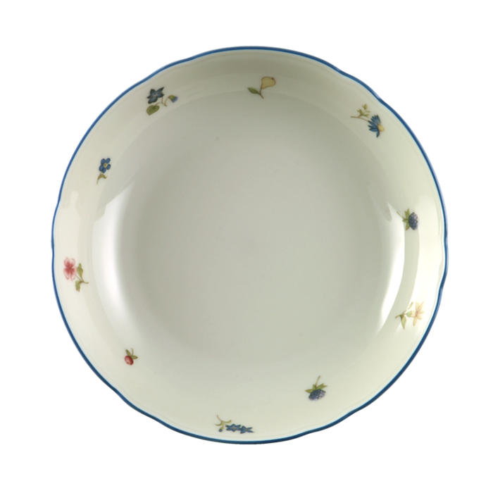 Піала / чаша для салату 19 см Streublume blauer Rand Marie-Luise Seltmann