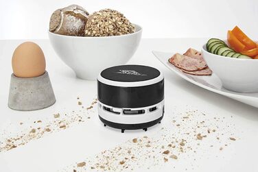 Портативний пилосос чорний-білий WEDO