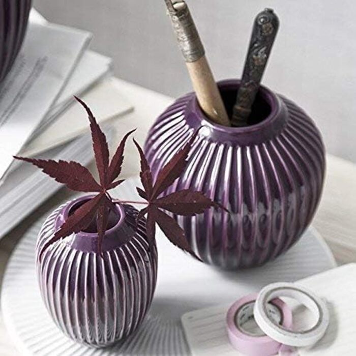 Ваза 10,5 см, фіолетова Hammershøi Kähler