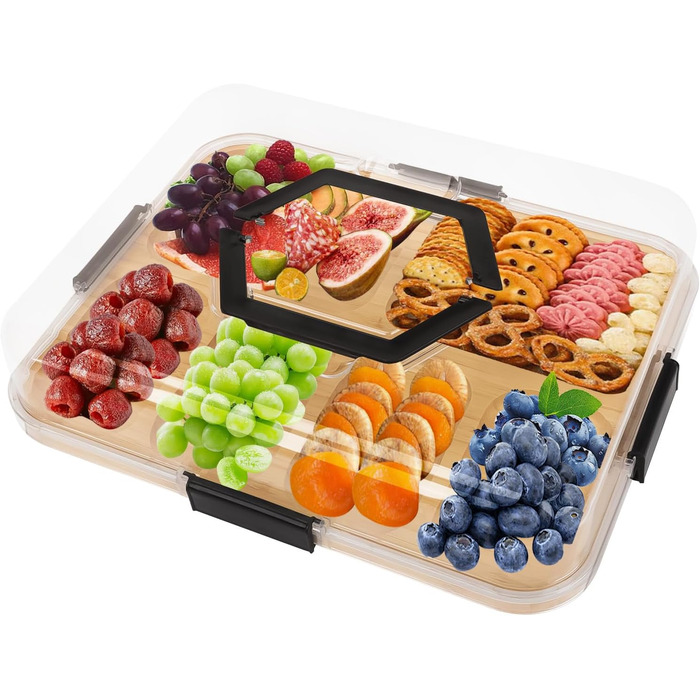 Контейнер для снеків з 6 відділеннями Clyfanesy