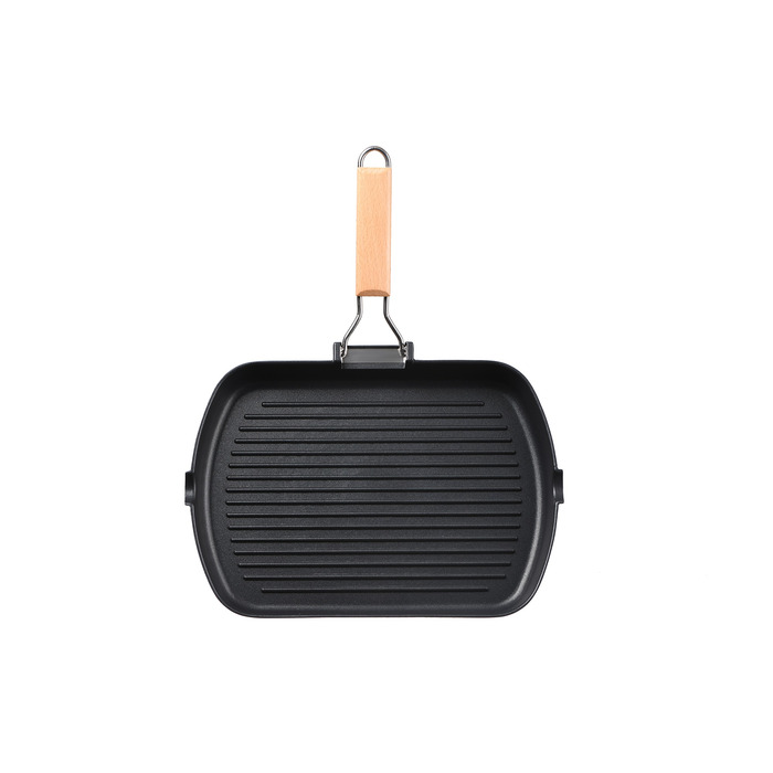 ARDESTO Gemini Baceno Сковорода-гриль, 34x24см, Алюминий, Черный