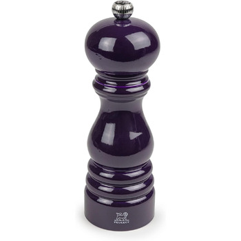 Перцевий млин Париж 18 см - Колекція Paris-rama - Класичне регулювання помелу - Виготовлений з сертифікованої PEFC деревини - Aubergine Pepper Mill