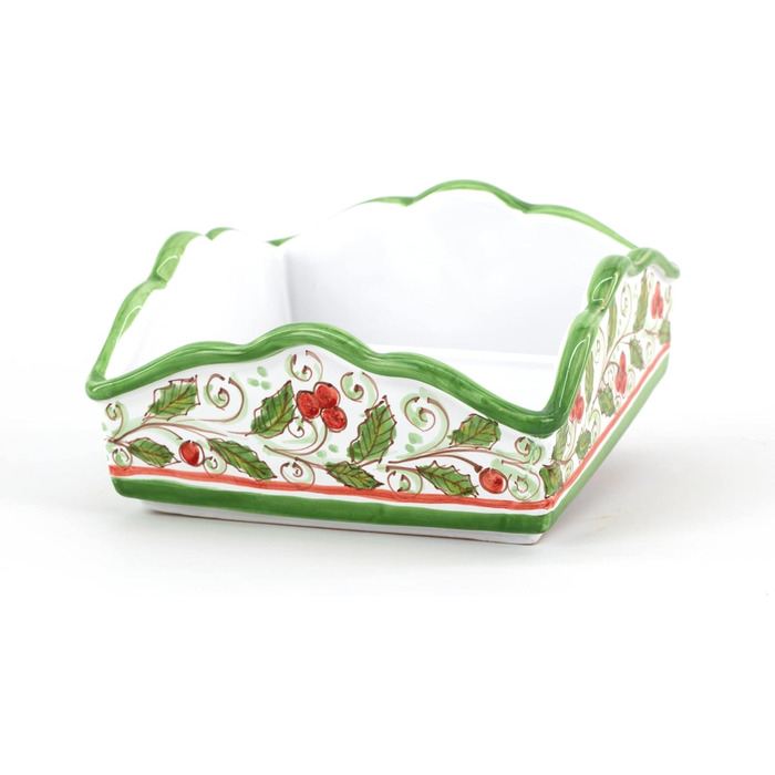 Квадратний тримач для серветок Ceramiche Azzaro & Romano Caltagirone