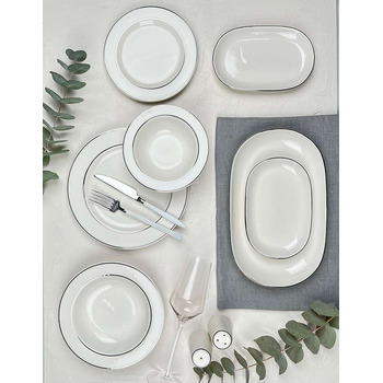 Тарелки сет 53 шт Porser Platin bonsai BNS53YKPRS1081