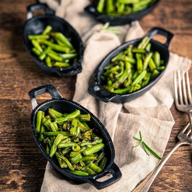 Набір чавунних сковорідок для барбекю 6 шт. 20 х 9,5 см BBQ-Toro