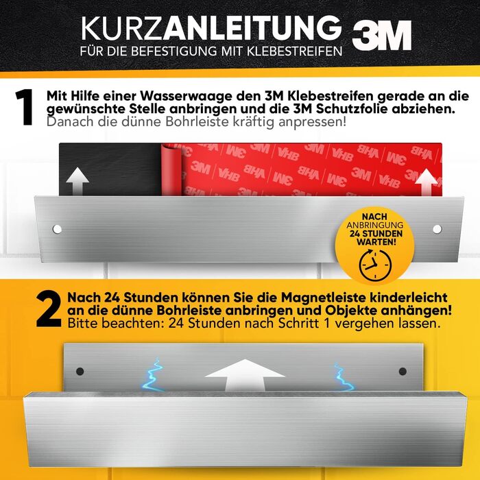 Магнитный держатель для ножей 40 см Sidorenko