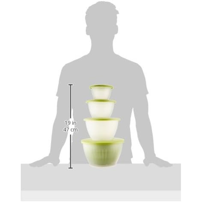 Набор из 4 мисок, 9 предметов Olympia Westmark