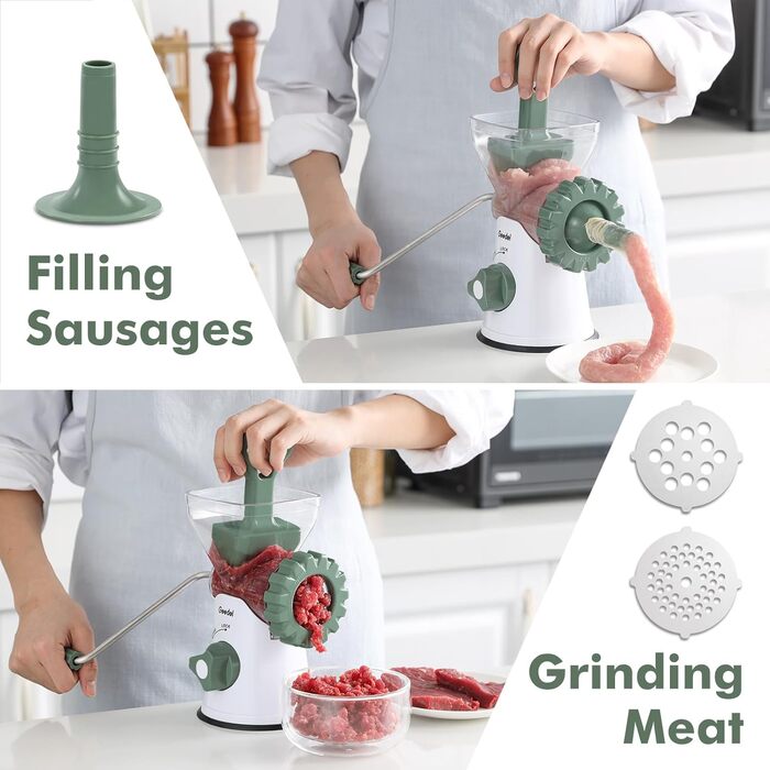 М'ясорубка з кондитерською насадкою Geedel