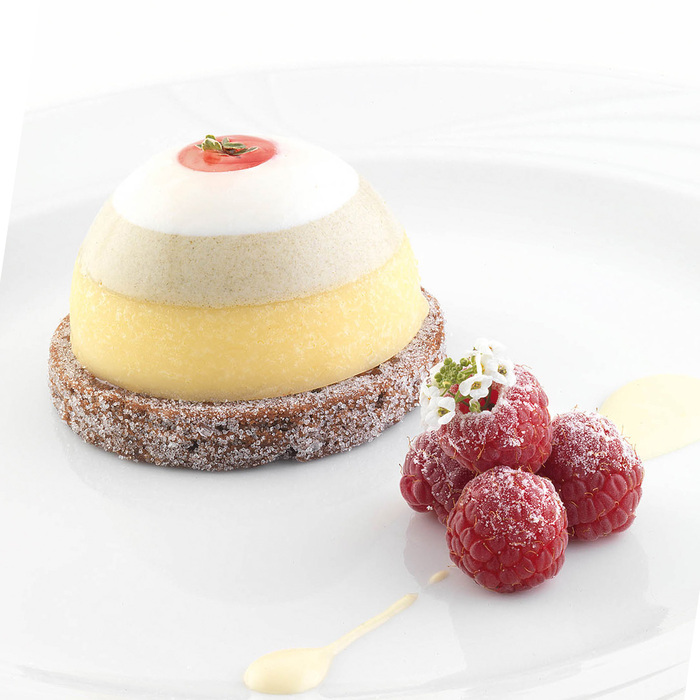 SF086/C Форма силіконова 'напівсфера' d 75 mm, h 40 mm