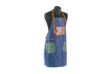 Фартук для барбекю Combi джинс-кожа-канвас GRILLI 777444 Код: 012759