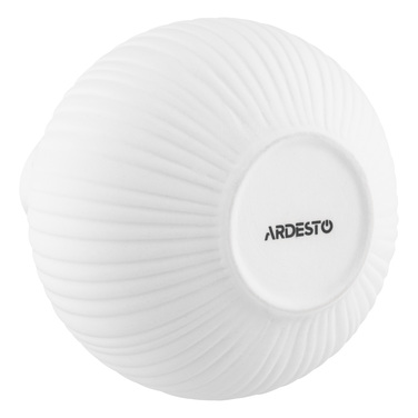 ARDESTO Ваза Lucca, 11.5х13.5см, порцеляна, білий