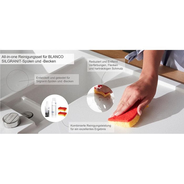 Набор средств для мытья кухонной мебели 400 мл BLANCO
