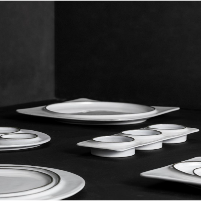 Сервировочное блюдо на 3 емкости 28 см 560673996156