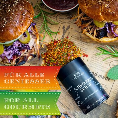 Класичний набір спецій Hallingers - Подарунковий набір спецій ручної роботи, 12 спецій з усього світу (Набір) - Літній подарунок та ідеальний подарунок для барбекю День народження, вітання, новоселення, річниця, безкоштовне Класичні спеції., 12 спецій (73