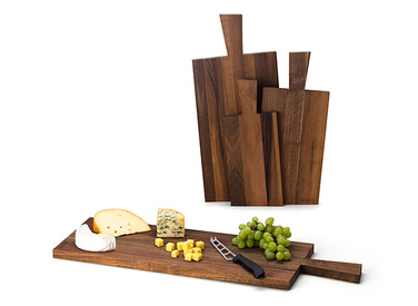 Обробна дошка, горіх 69 x 23 x 2 см Continenta