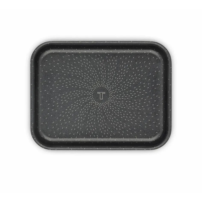 Tefal Деко прямокутна, 19 х 25 см, алюміній, чорний