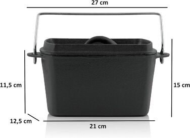 Голландська жаровня 2 л BBQ-Toro