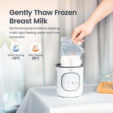 Електричний підігрівач дитячих пляшечок 8 в 1, 220 Вт femometer family