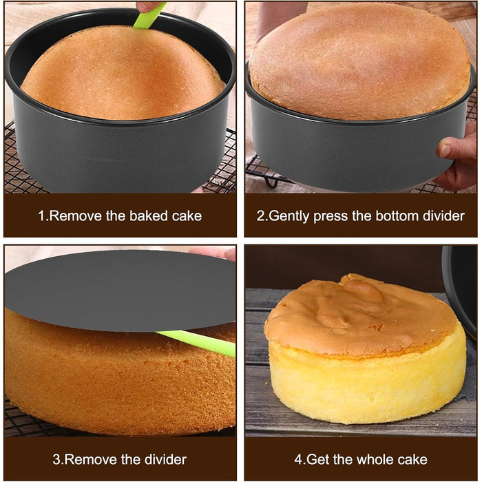 Кругла форма для випікання 2 шт 20 см IVEOPPE