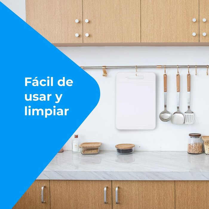 Доска для размораживания и нарезки 36,5 x 25 см, белый NK