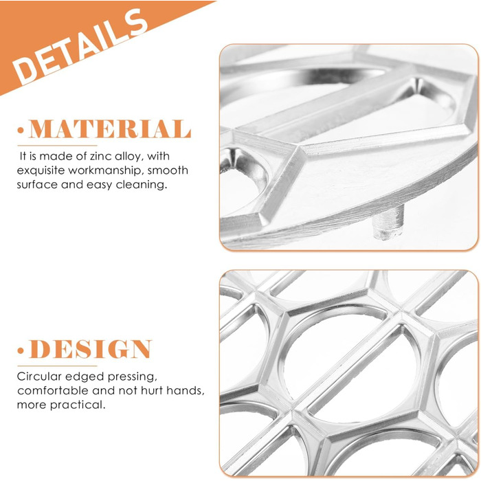 Форма для пельменів і равіолі, алюміній TOVINANNA