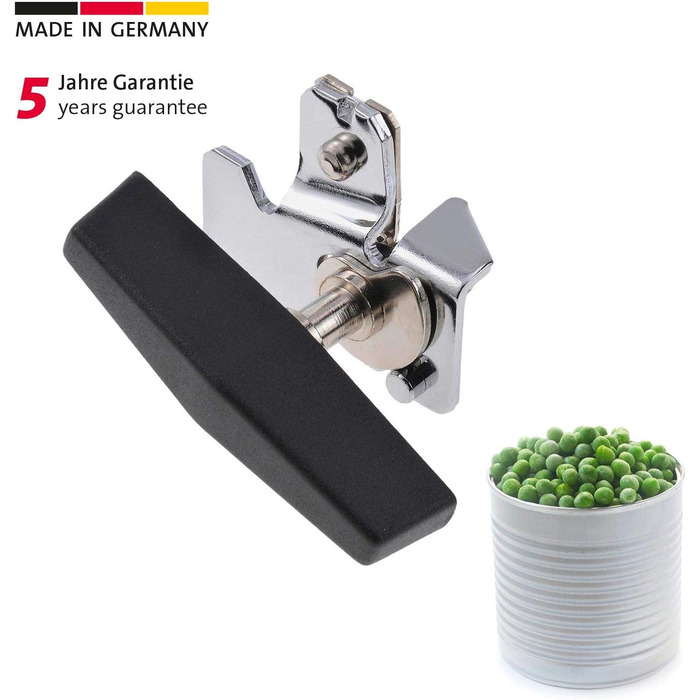 Консервний нож Westmark, компактний, довжина 7,8 см, сталь/пластик, автоматичний, чорний, 12225560