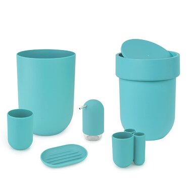 Стакан для полоскання рота 7x10 см блакитний Touch Umbra