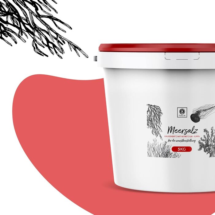 Нітритна сіль з морською сіллю 5 кг Fuduu.de