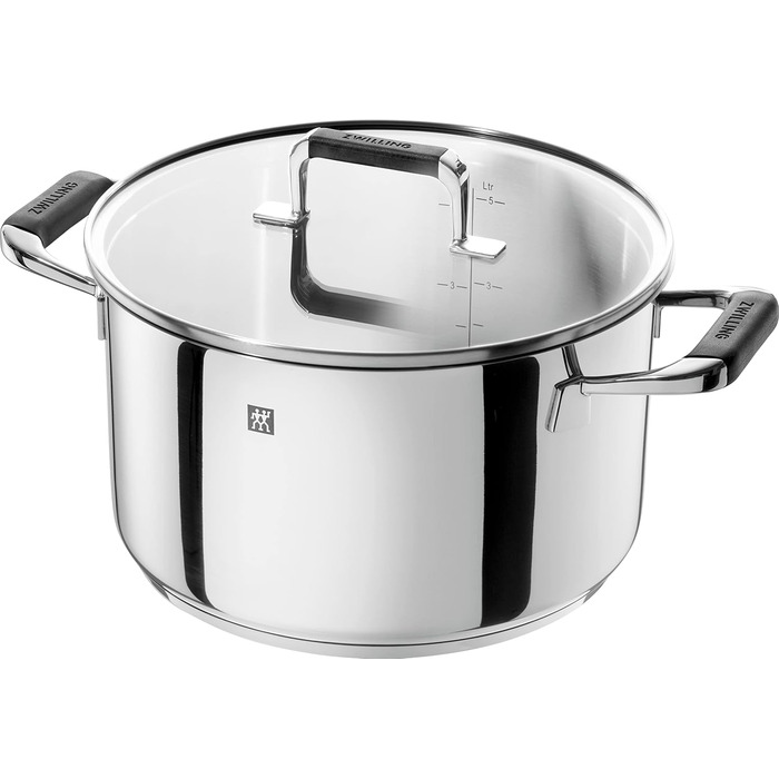 Набор посуды 9 предметов, подходит для индукции, нержавеющая сталь Zwilling