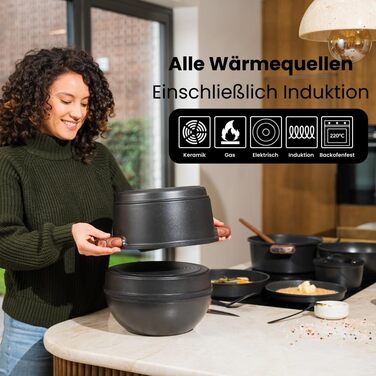 Набір кухонного посуду, 6 предметів CookingTotem