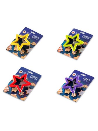 Форма для нарізування тіста для печива у формі зірки, 10х3см. GIPFEL