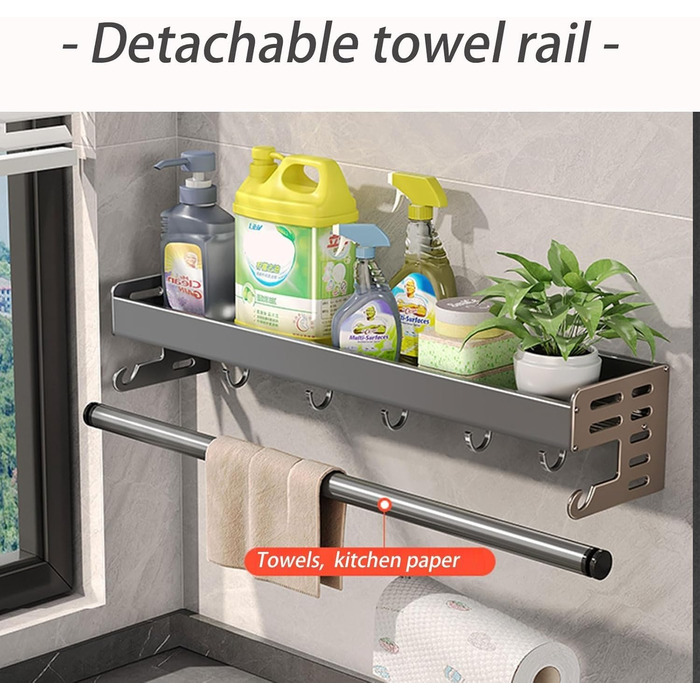 Настінний органайзер для кухонного приладдя 30 см Generisch