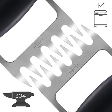 Кігті для м'яса, 11 х 12,2 см, набір 2 предмети Silberthal