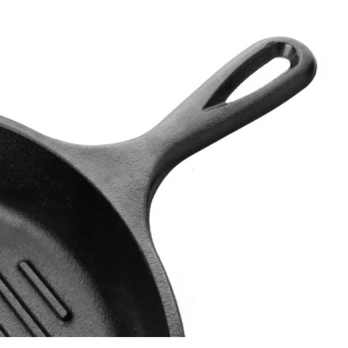 Чавунна гриль-сковорода Ø30 з ручкою см GRILLI 777179 Код: 012702