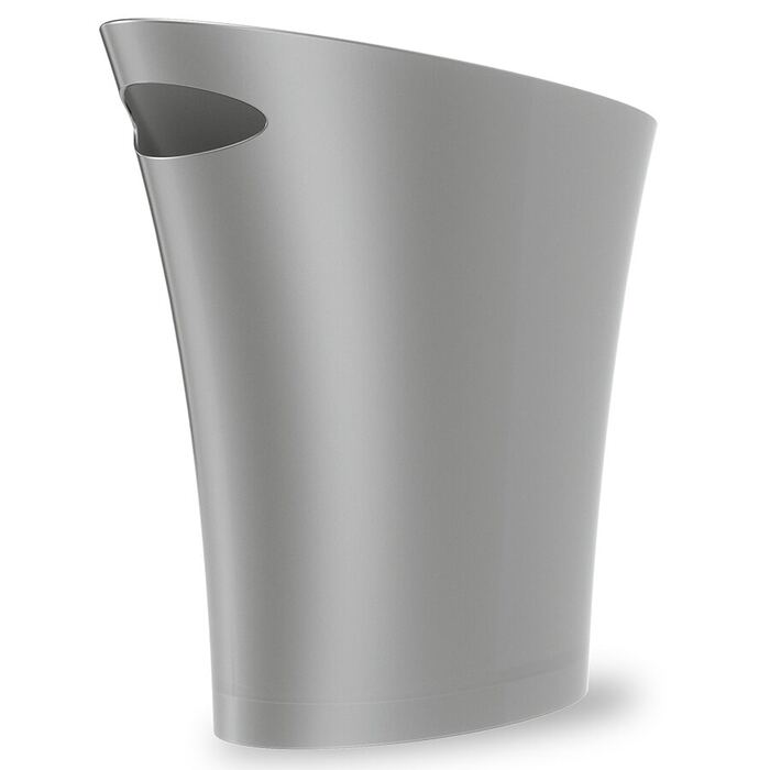Контейнер для сміття 7,5 л сріблястий Skinny Umbra