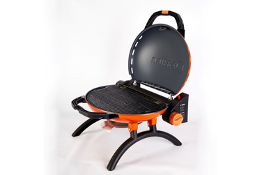 КОМПЛЕКТ Портативний переносний газовий гриль O-GRILL 500, помаранчевий + шланг в подарунок! Код: 011675