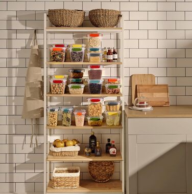 Набір ємностей для зберігання 16 контейнерів uandu