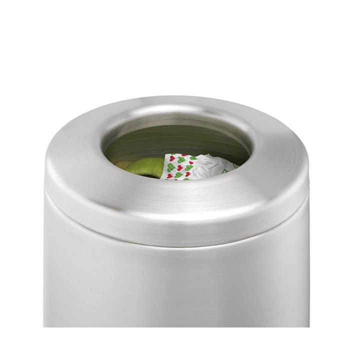 Настільний контейнер для сміття 1 л матова сталь Brabantia
