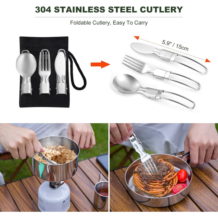 Посуд для кемпінгу