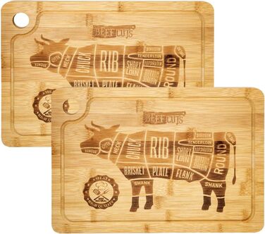 Дошка сервірувальні 33 x 23 см 2 шт DuneDesign