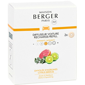 Картридж для дифузора для автомобіля Maison Berger Paris з ароматом CITRUS BREEZE, 2 шт.