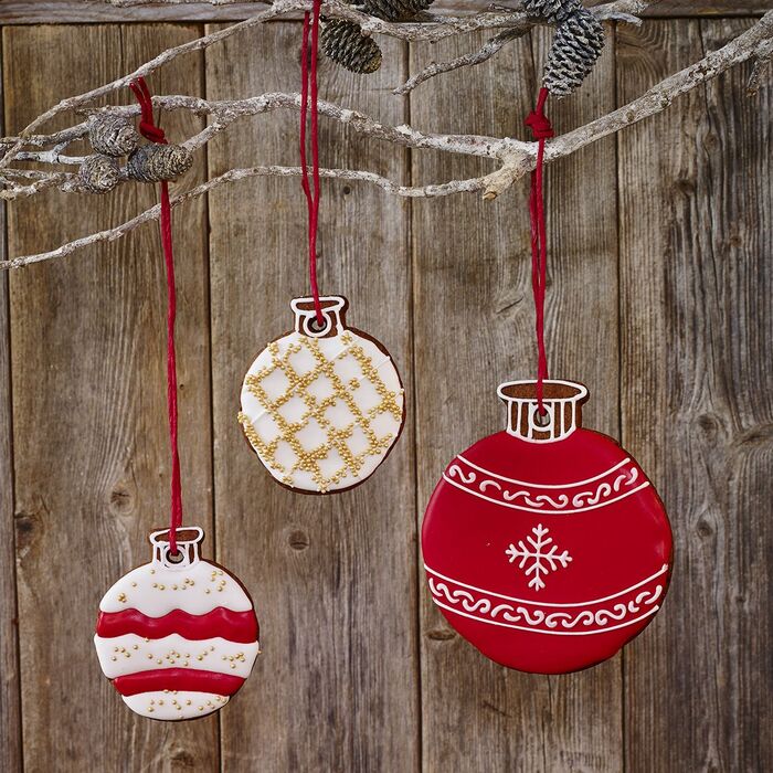 Форма для печива у вигляді різдвяної іграшки, 6,5 см, RBV Birkmann