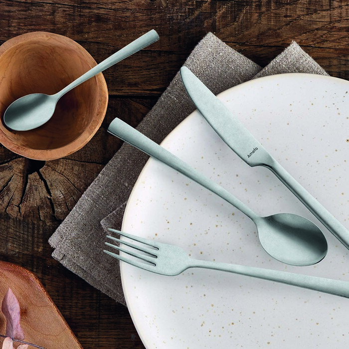 Набір столових приладів 16 предметів MANILLE STONEWASH Amefa