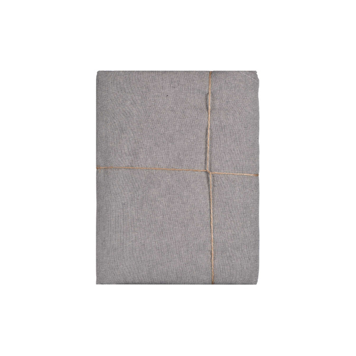 ARDESTO Скатерть Oliver, серый, D-200 см, 100% хлопок